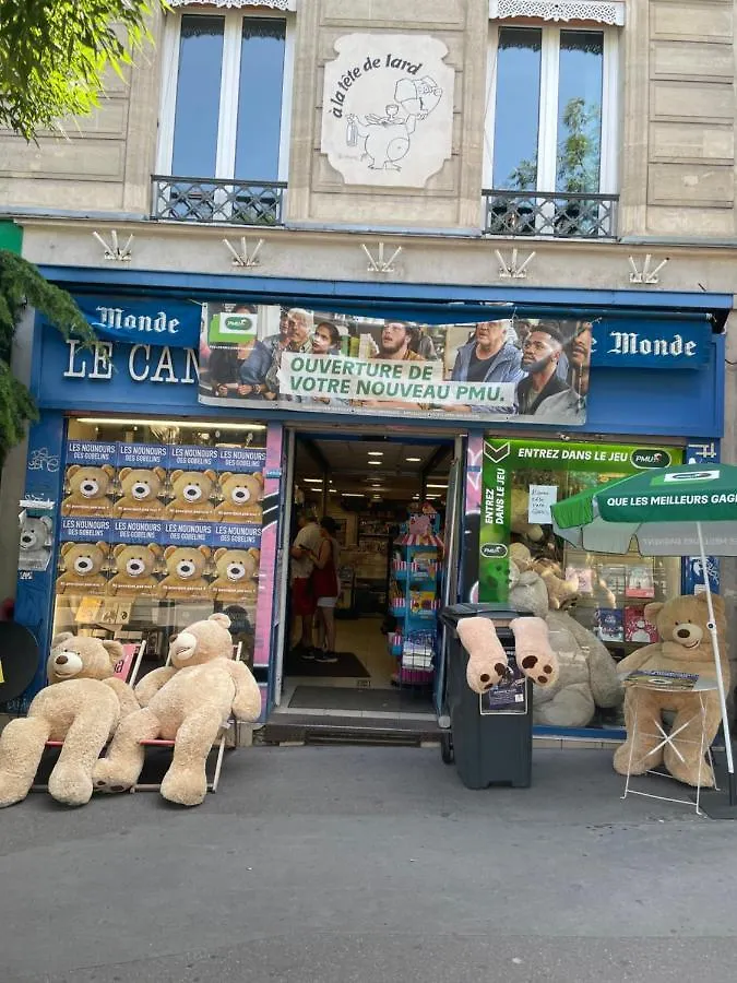 Loft D'Artiste In Teddy Bear Neighborhood Apartment Paris 0*,  France